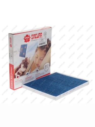 Фильтр воздушный салона МОСКВИЧ 3 JAC JS4,S3,J7 Ag+ антибактериальный SAKURA SAKURA cab2807