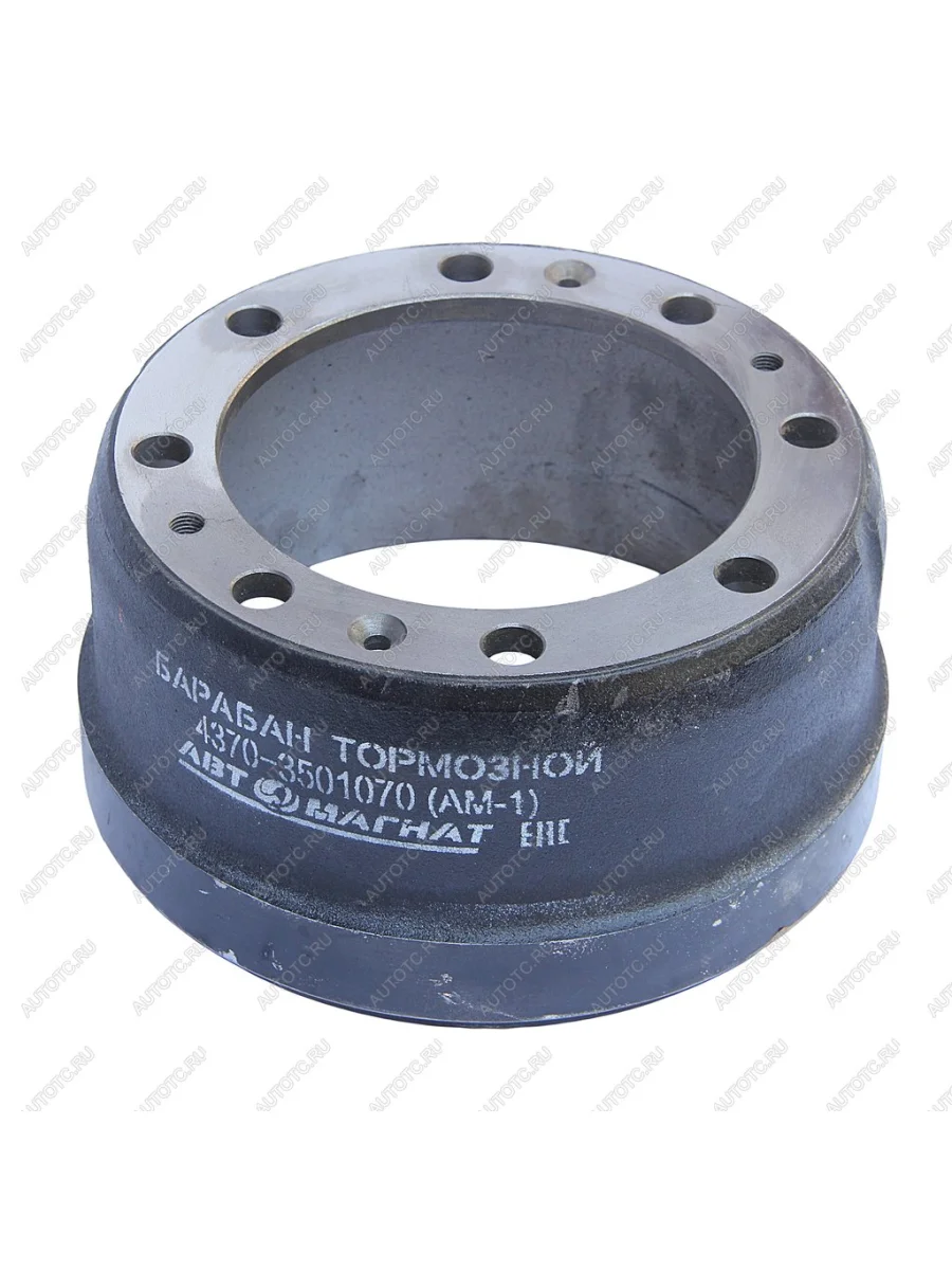 Барабан тормозной МАЗ-4370 передний (8 отверстий) АВТОМАГНАТ АВТОМАГНАТ am-02-017  в Самаре Самарской области