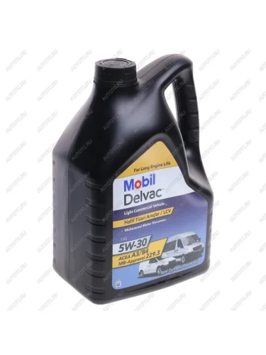 Масло моторное DELVAC Modern 5W30 Light Commercial синт.5л MOBIL MOBIL 157377