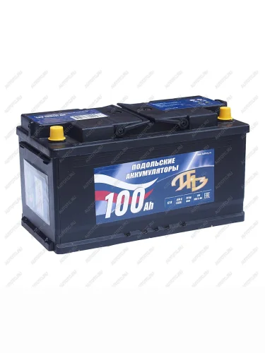 Аккумулятор ПОДОЛЬСК 100Ач ПОДОЛЬСК 6ст100(1)