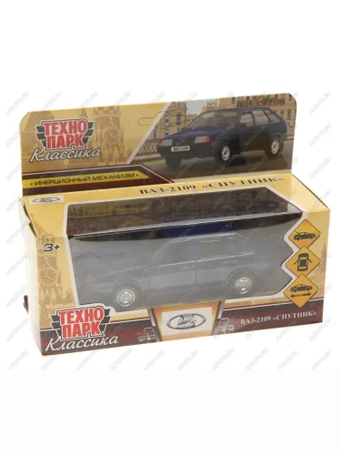Модель автомобиля ВАЗ-2109 СПУТНИК металлическая ТЕХНОПАРК ТЕХНОПАРК 2109-12-bu