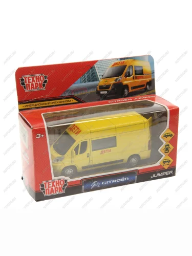 Модель автомобиля CITROEN Jumper металлическая ТЕХНОПАРК ТЕХНОПАРК jumper-14chi-ye
