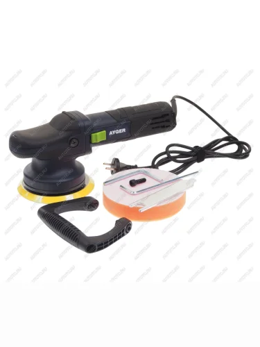 Машина полировальная эксцентриковая 900Вт 150мм 0-6000обмин. ход орбиты 15мм AYGER AYGER apv900150
