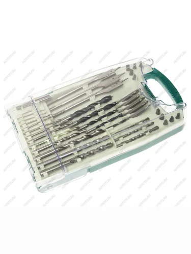 Набор сверл по металлу, дереву и бетону с битами универсальный (40шт.) ROCKFORCE ROCKFORCE rf-924u40