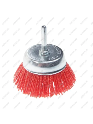 Кордщетка для дрели чашка 75мм нейлоновая ELITECH ELITECH 1820.154600