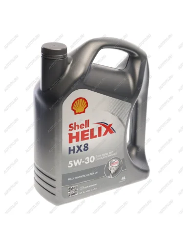 Масло моторное HELIX HX-8 5W30 A3B4SN+ синт.4л SHELL SHELL 550052835