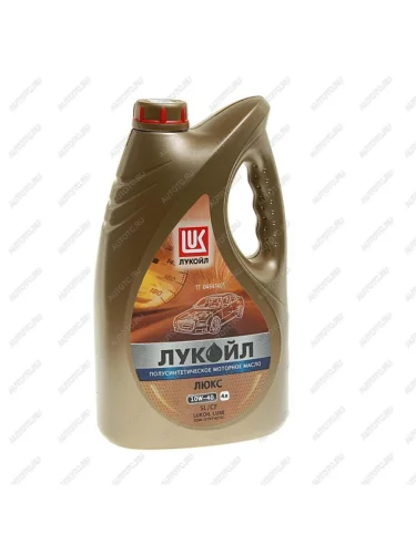 Масло моторное ЛЮКС SLCF 10W40 псинт.4л ЛУКОЙЛ LUKOIL 3705304