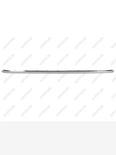 Задний молдинг бампера SAT (хром) Volkswagen Touareg 2 NF рестайлинг (2014-2018)