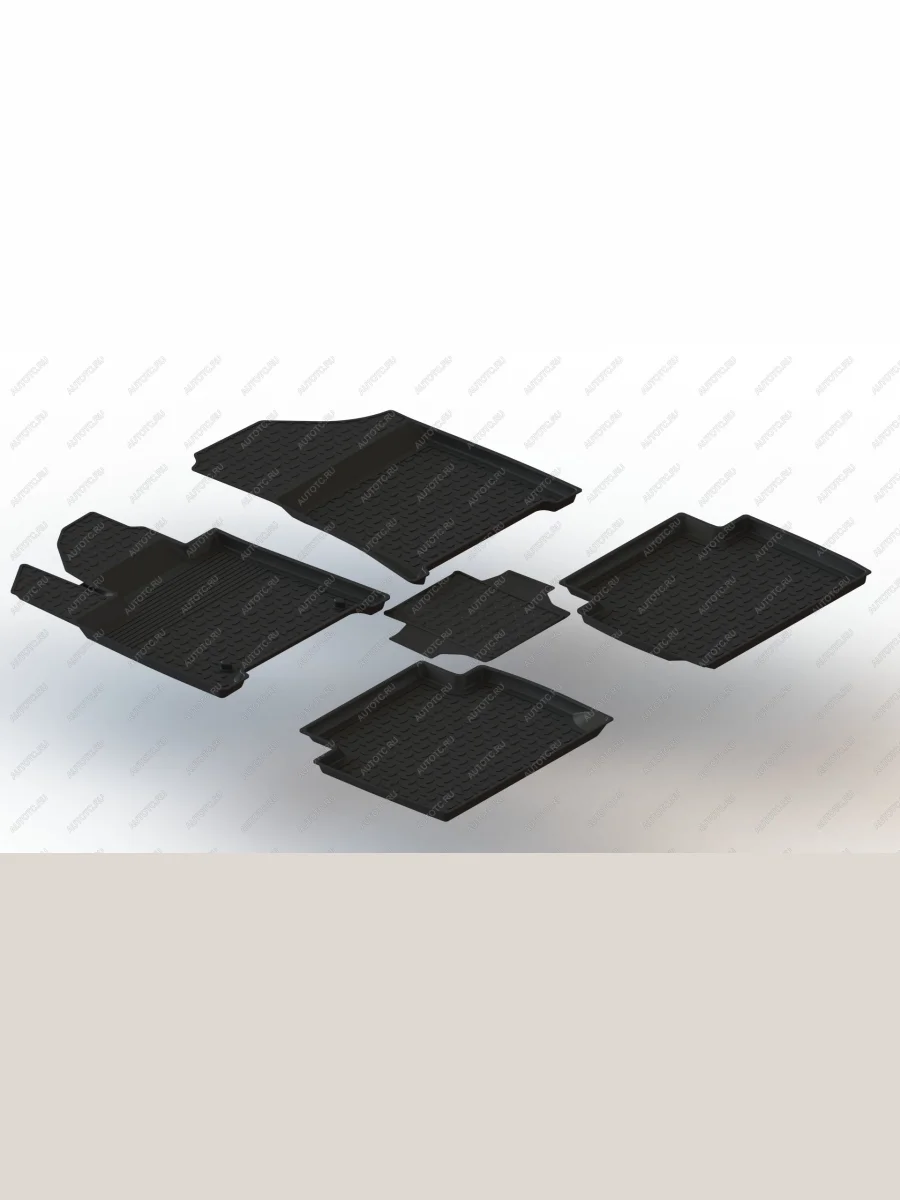 Коврики HYUNDAI SANTA FE V 5 seats 2024-  с выс. бор Seintex 317001  в Самаре Самарской области