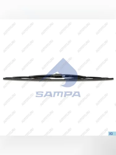 Щетка стеклоочистителя IVECO MAN MERCEDES VOLVO 650мм каркасная SAMPA SAMPA 202.142