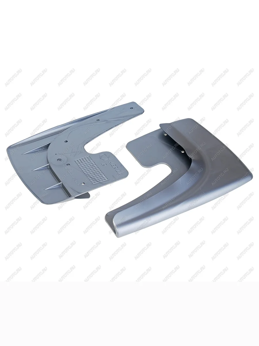 Брызговик универсальный серый ЗА Рулемкомплект 2шт. ЗА РУЛЕМ фартук*  в Самаре Самарской области