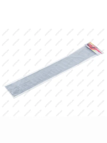 Решетка радиатора сетка (черная) 120х20см (ромб 5х10мм) GRILLE TUNING GRILLE TUNING 120х20 (ромб 5х10) black