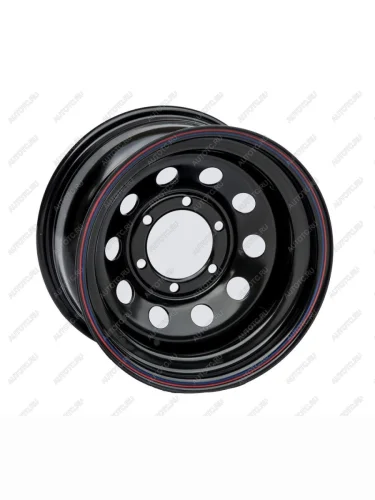 Диск усиленный стальной черный 6x139,7 7xR15 d110 ET-0  1570-63910bl-0_u