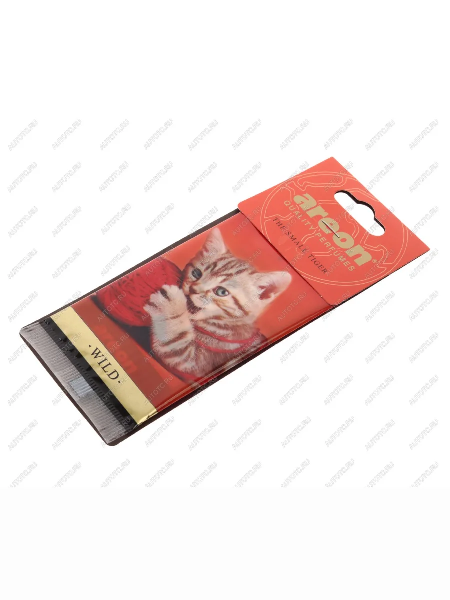 Ароматизатор подвесной пластина (маленький тигр) Wild AREON AREON aw05  в Самаре Самарской области