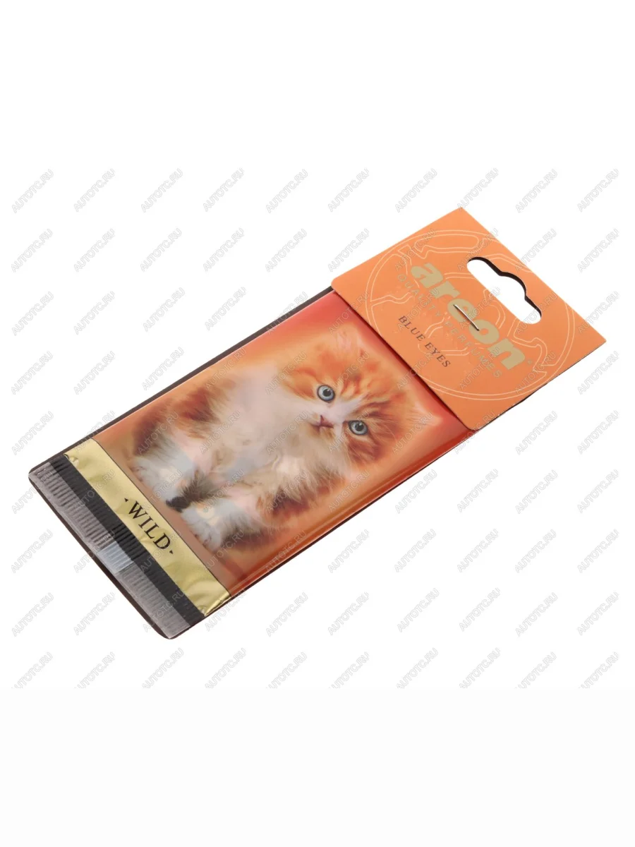 Ароматизатор подвесной пластина (голубые глаза) Wild AREON AREON aw07  в Самаре Самарской области