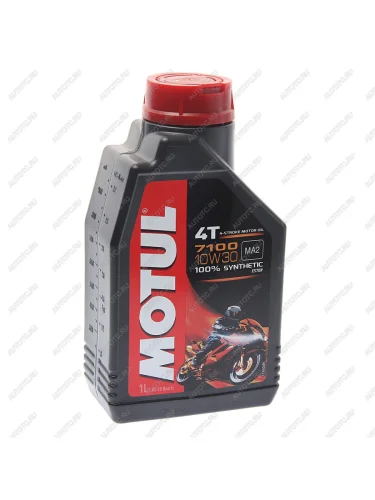 Масло моторное для 4-х тактных двигателей 7100 4T 10W30 синт.1л MOTUL MOTUL 104089