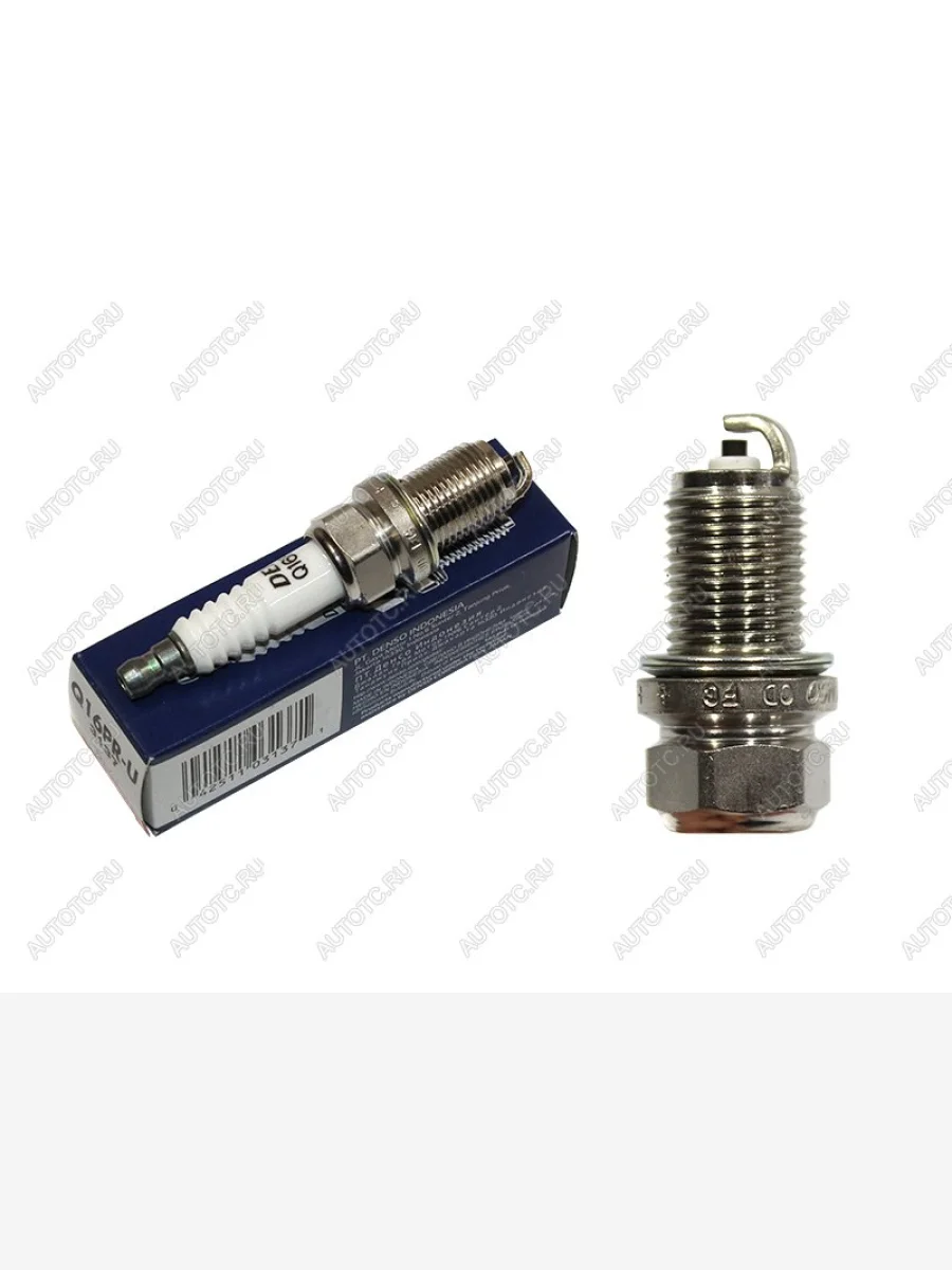 Свеча зажигания RENAULT CLIO/MEGANE/SKODA FELICIA 1.2/1/3/1.4/1.6 90- DENSO Q16PRU, q16pru DENSO Q16PRU  в Керчи Республика Крым