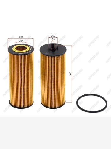 Фильтр масляный (картридж) MERCEDES A-CLASS W176 CLA 13-19 GLA 14- GLE 19- S-CLASS W222 17-20 SAT ST-108-0024