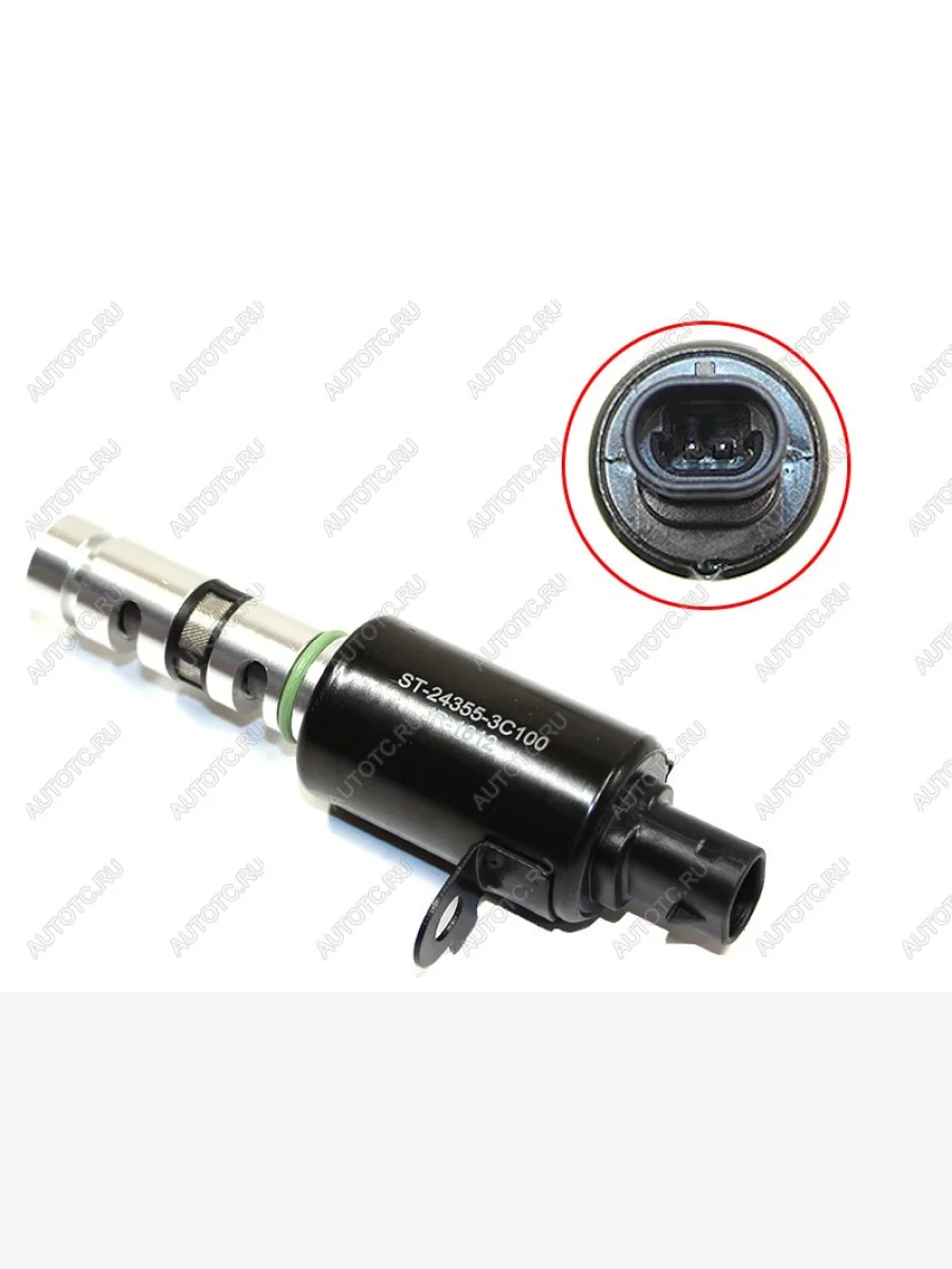 Клапан изменения фаз ГРМ HYUNDAI SANTA FE CM 3,3 07-KIA SORENTO BL 06- (впуск) SAT ST-24355-3C100  в Самаре Самарской области