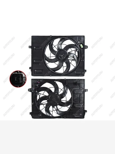 Диффузор радиатора GEELY COOLRAY 18- SAT ST-59-0066