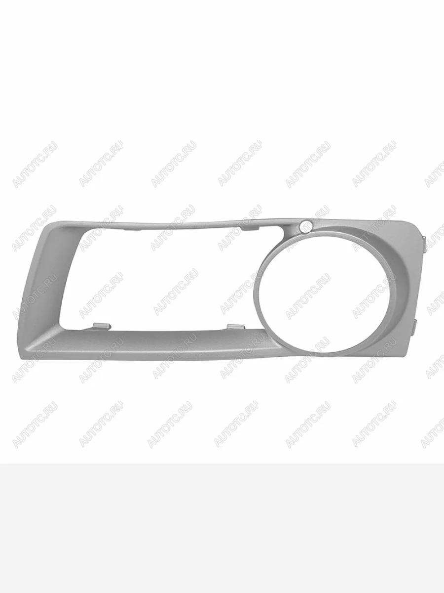 Левый молдинг решетки SAT BMW X6 E71 рестайлинг (2012-2014) (серебро)  в Самаре Самарской области