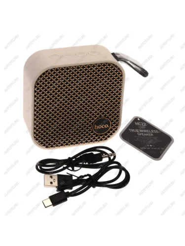 Колонка беспроводная bluetooth HOCO HOCO hc22 белый