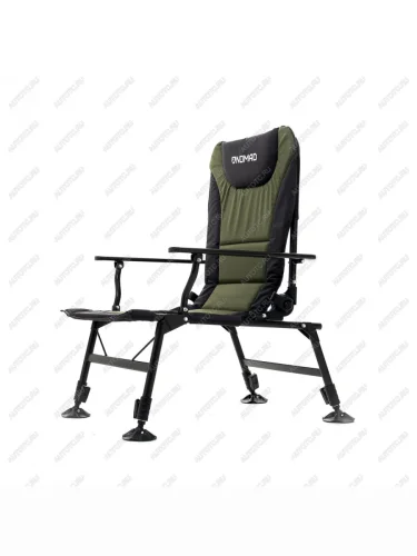 Кресло карповое NOMAD с подлокотниками, регулируемое, до 130 кг  hba-1013.1