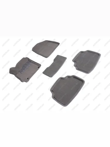 3D коврики для KIA Seltos 2019-н.в. Seintex 96165