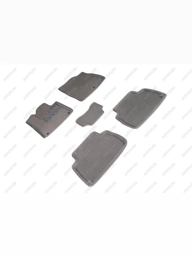 3D коврики для Hyundai Santa Fe IV (5 мест) рест. 2020-н.в. Seintex 96506