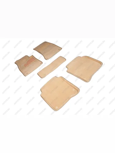 3D коврики для Mercedes-Benz S-Class W223 long 2021-н.в. Seintex 97559