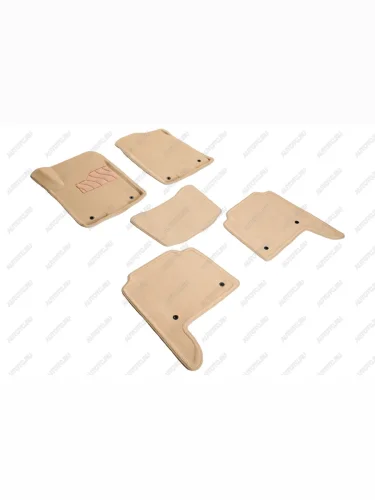 3D коврики для Infiniti QX80 2013-н.в. Seintex 98882