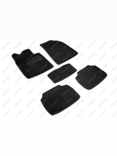 Коврики 3D ВОРС CHANGAN Uni-V черные Seintex 98838