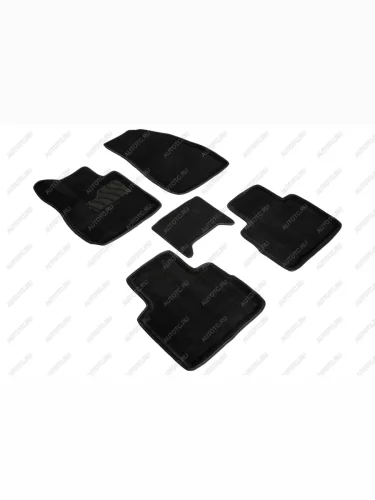 Коврики 3D ВОРС EXEED RX черные Seintex 99104