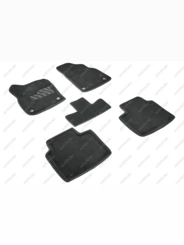 Коврики 3D ВОРС Geely Monjaro черн Seintex 99075