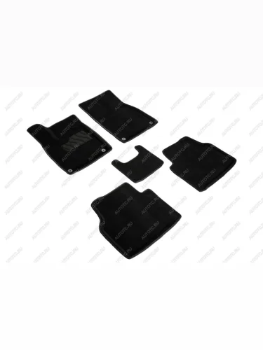 Коврики 3D ВОРС VW ID. 4 CROZZ черн Seintex 99126