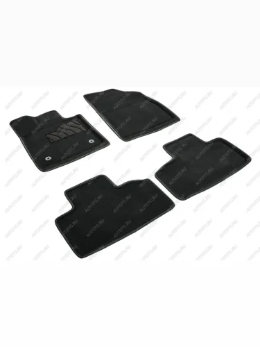 3D коврики для BYD Song EV 2016-2019 Seintex 99186