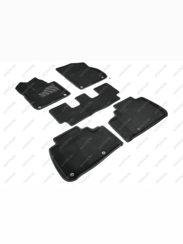 Коврики 3D ВОРС Li Auto L7 черные Seintex 99569