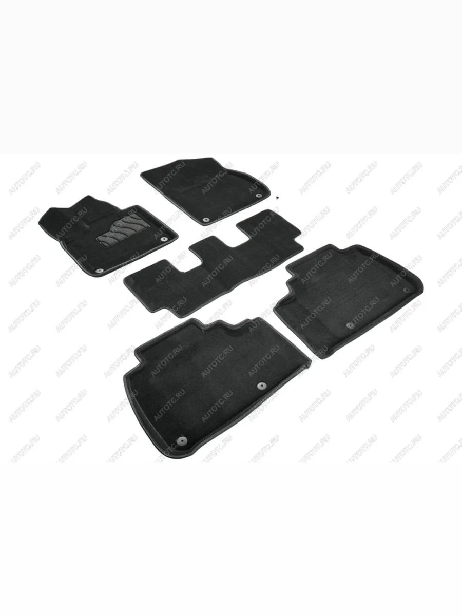 Коврики 3D ВОРС Li Auto L7 черные Seintex 99569  в Самаре Самарской области