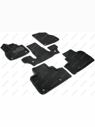 Коврики 3D ВОРС Li Auto L9 черные Seintex 99521