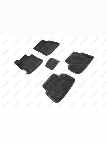 Коврики EVA 3D ромб для Honda Civic IX Sedan 2012-н.в. Seintex 95297