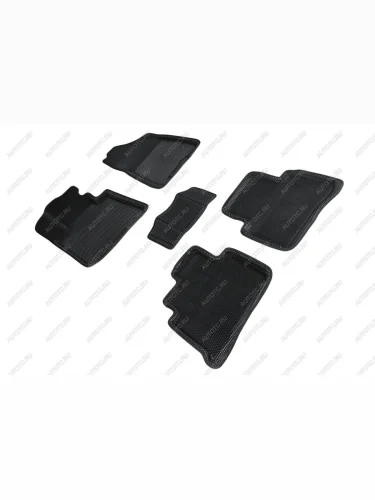 Коврики EVA 3D соты для Hyundai Tucson III Rest 2018-2021 Seintex 95166