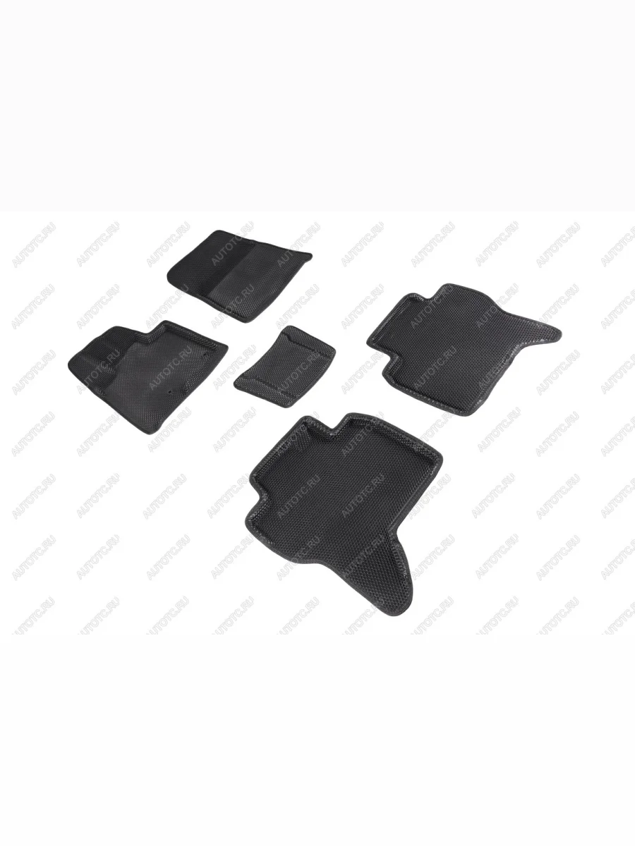 Коврики EVA 3D соты для Mitsubishi Pajero IV 2006-н.в. Seintex 95422  в Самаре Самарской области