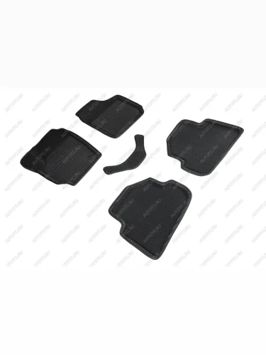 Коврики EVA 3D соты для Skoda Fabia 2007-2018 Seintex 95440