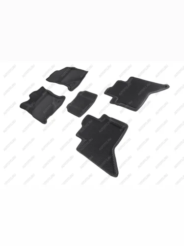 Коврики EVA 3D соты для Toyota Hilux VIII 2015-н.в. Seintex 95446