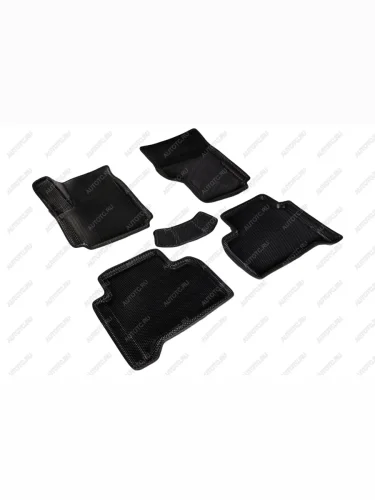 Коврики EVA 3D соты для Volkswagen Amarok 2009-н.в. Seintex 95449