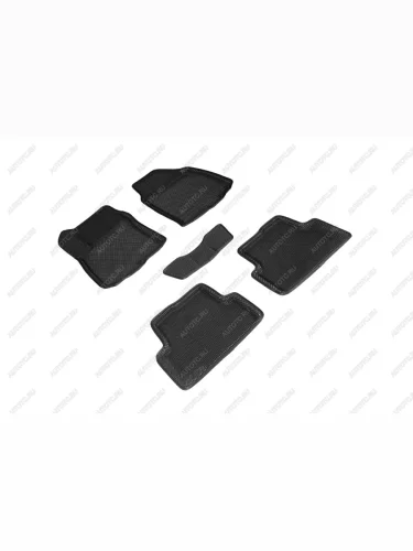Коврики EVA 3D соты для Chevrolet Aveo II 2011-н.в. Seintex 96823