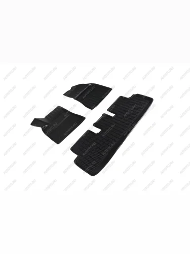 Полиуретановые коврики салона для Tesla Model 3 2017-н.в. Seintex 90906