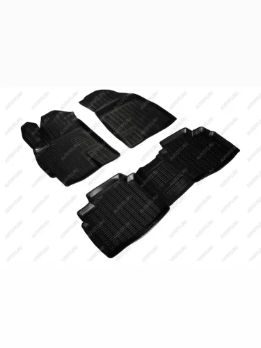 Полиуретановые коврики салона для Chery Arrizo 8 2022-н.в. Seintex 98821