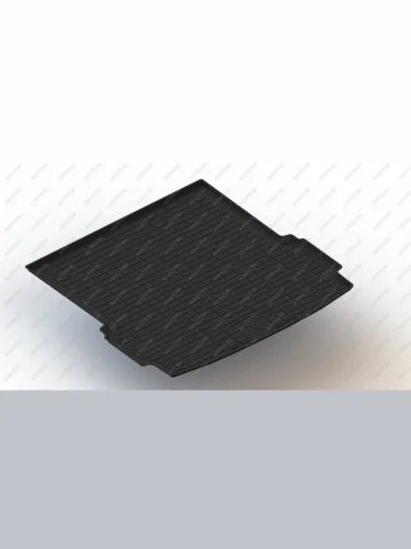 Коврик в багаж. HONGQI HS7 5-seat (полимерн.) Seintex 99477