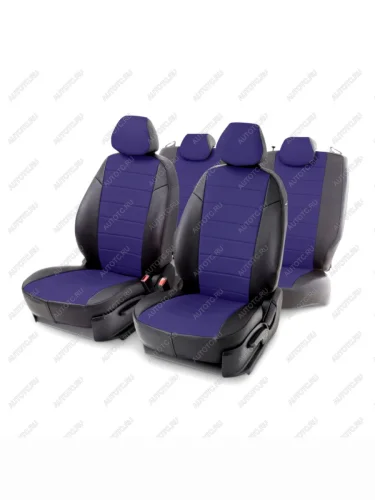 Чехлы из экокожи для Subaru Forester IV 2012-н.в. Seintex 98717